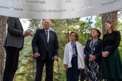 Kongeparet besøkte Utøya