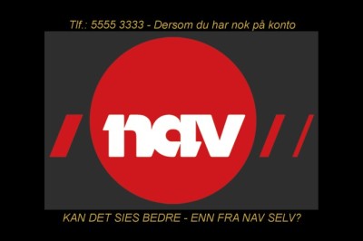 NAV - Ring NAV - Ventetid 31 minutter...ingen tilbakeringing - Husk å dele